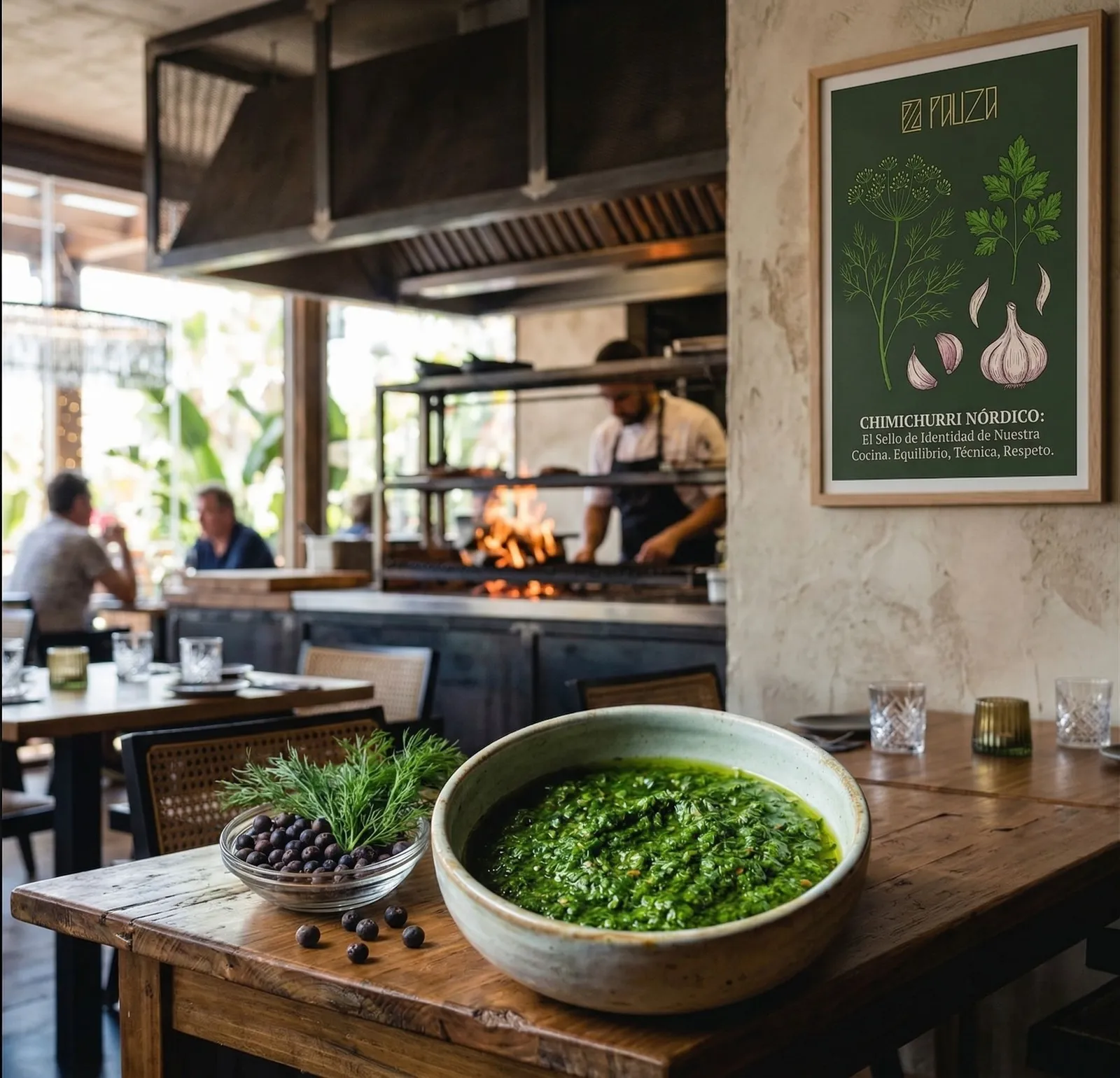 Chimichurri nórdico: El secreto de la fusión que está conquistando La Cala de Mijas